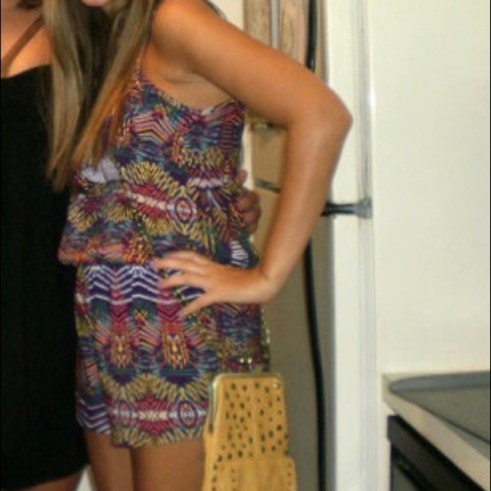Multi colored Romper
